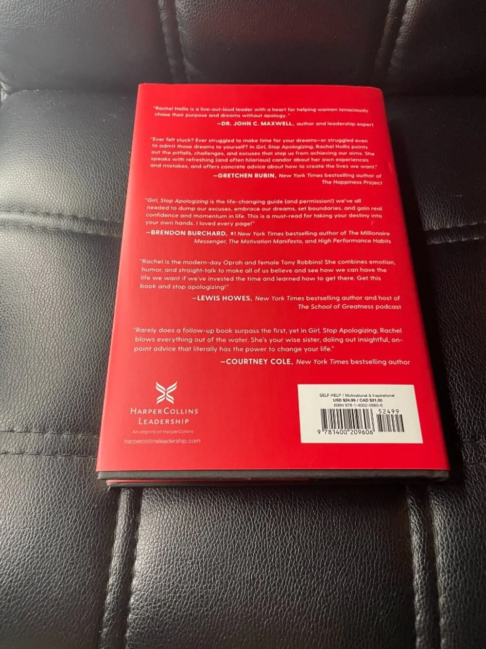 Girl, Stop Apologizing: A Shame-Free Plan for Embracing and Achieving Your Goals
